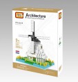 Loz Diamond block toys - Architecture - Windmill