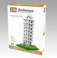 Loz Diamond block toys - Architecture - Leaning Tower